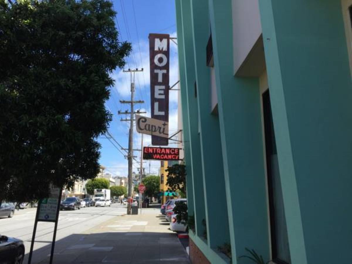 Motel Capri San Francisco Exterior foto